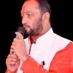खालिस्तानी आतंकवादी समर्थकों ने स्वामीनाथन मंदिर पर देश विरोधी नारे लिखे और श्री पवन गुप्ता की निंदा की।